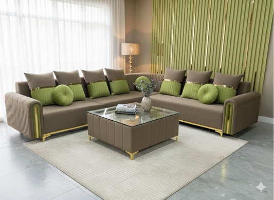 Elegant 7-Seater Sofa Set with Modern Design & Comfort